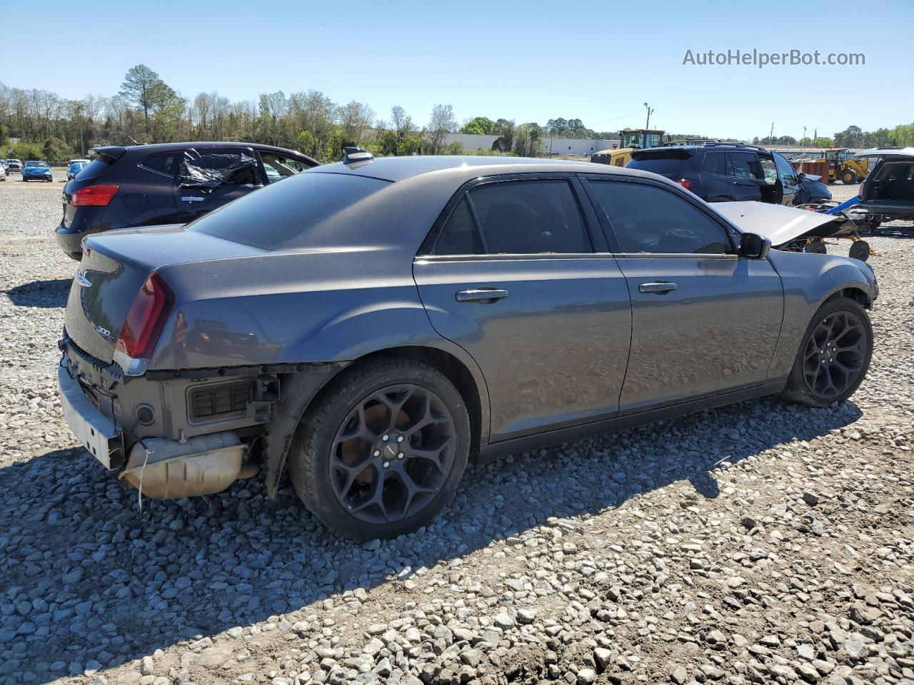 2019 Chrysler 300 S Gray vin: 2C3CCABG4KH539485