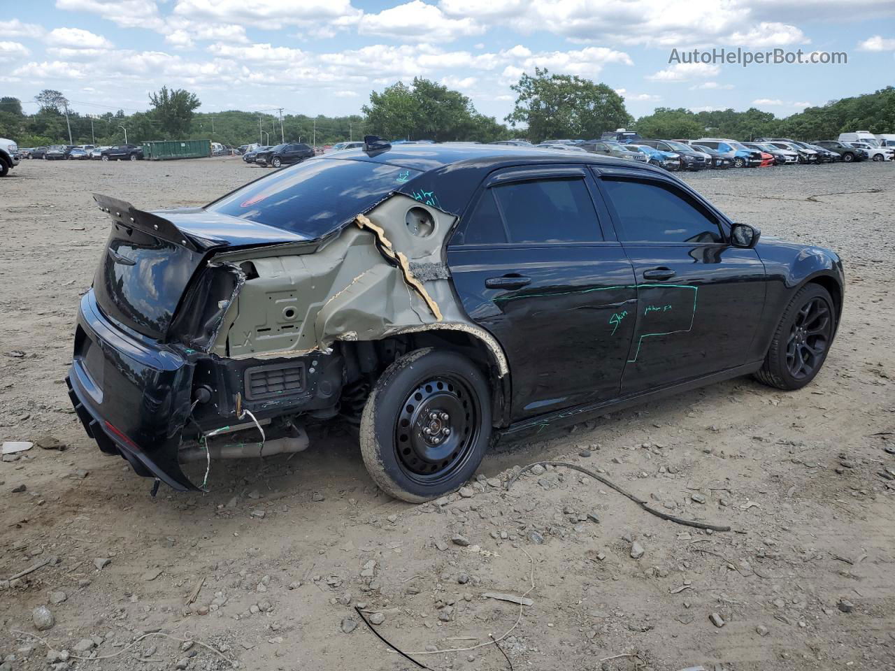 2019 Chrysler 300 S Black vin: 2C3CCABG4KH628635