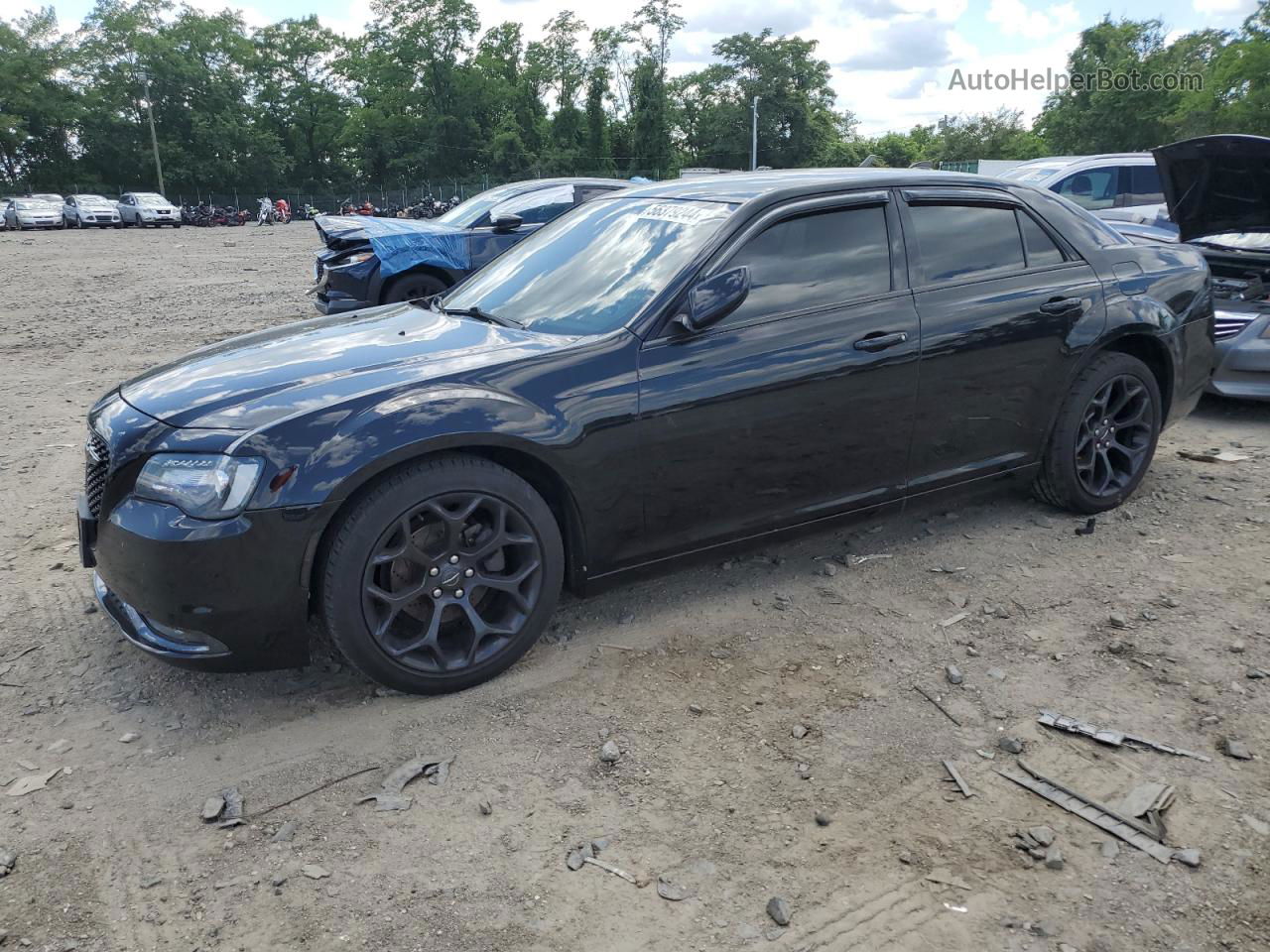 2019 Chrysler 300 S Black vin: 2C3CCABG4KH628635