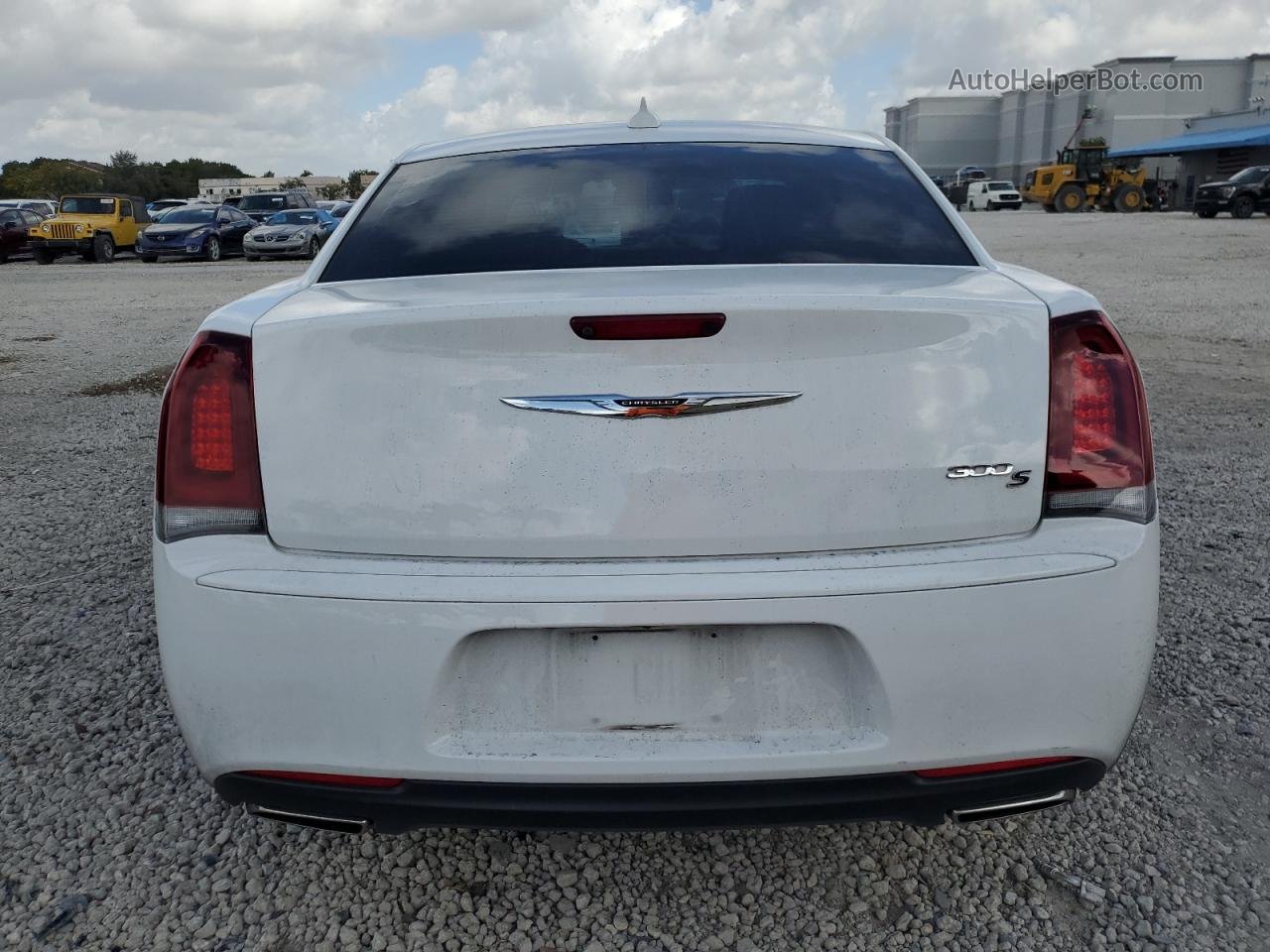 2019 Chrysler 300 S Белый vin: 2C3CCABG4KH708145