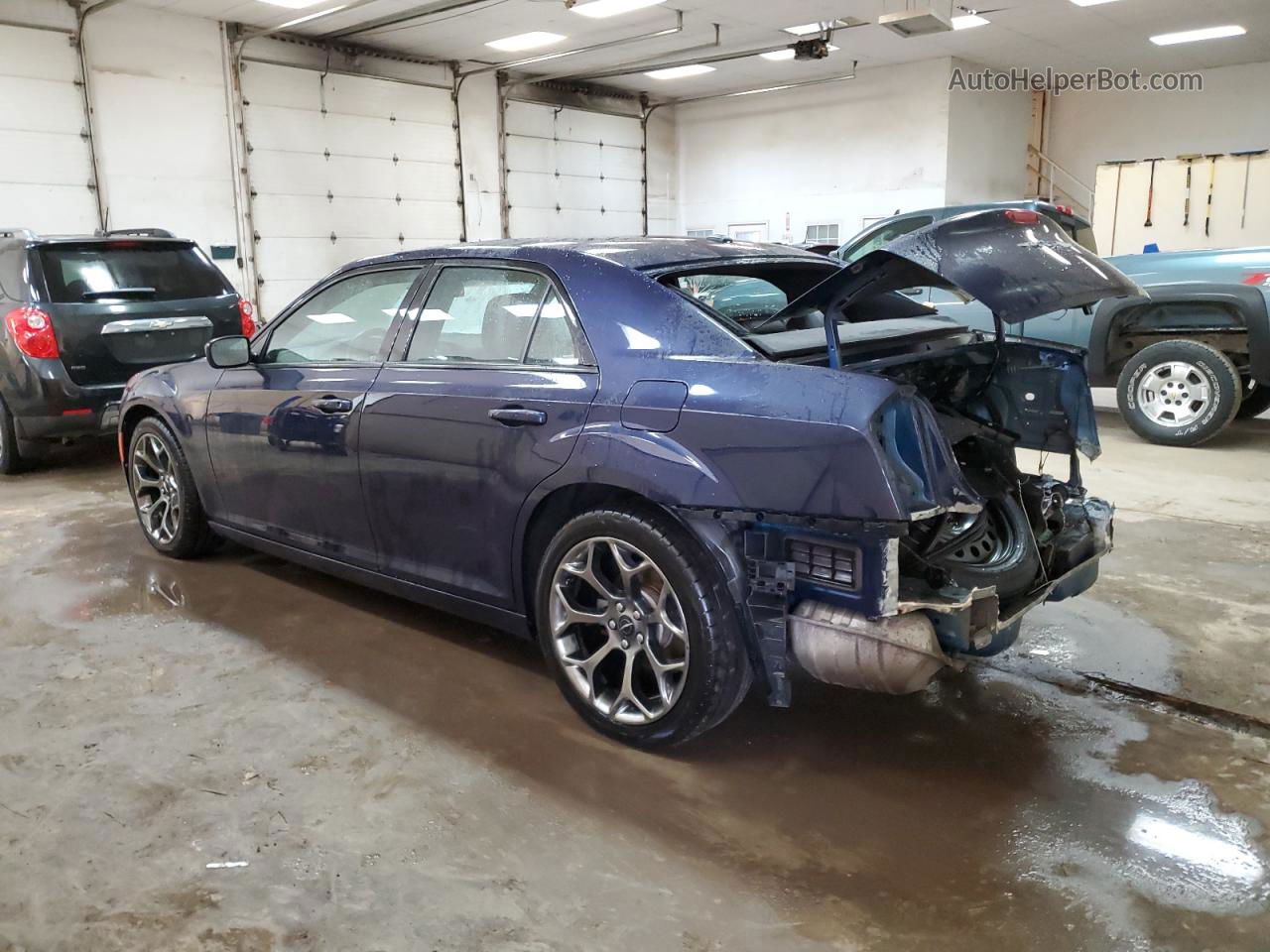 2016 Chrysler 300 S Blue vin: 2C3CCABG5GH271179