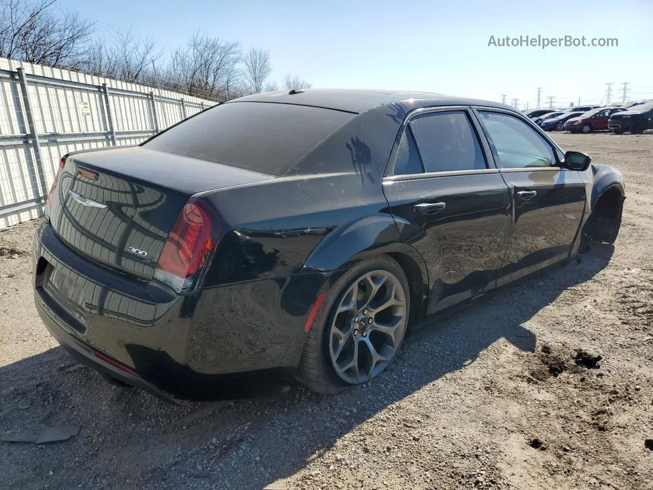 2016 Chrysler 300 S Черный vin: 2C3CCABG5GH298382