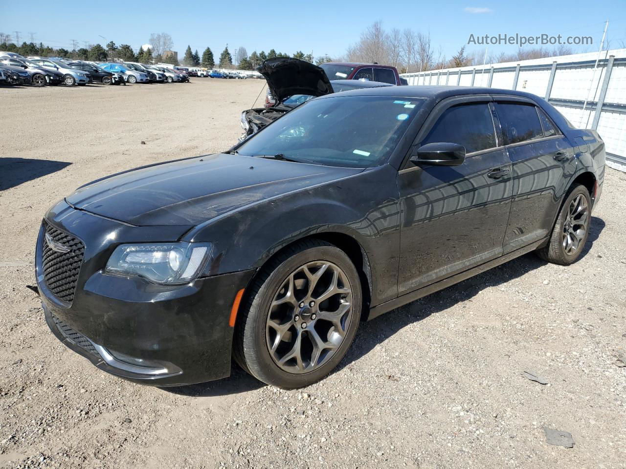 2016 Chrysler 300 S Черный vin: 2C3CCABG5GH298382