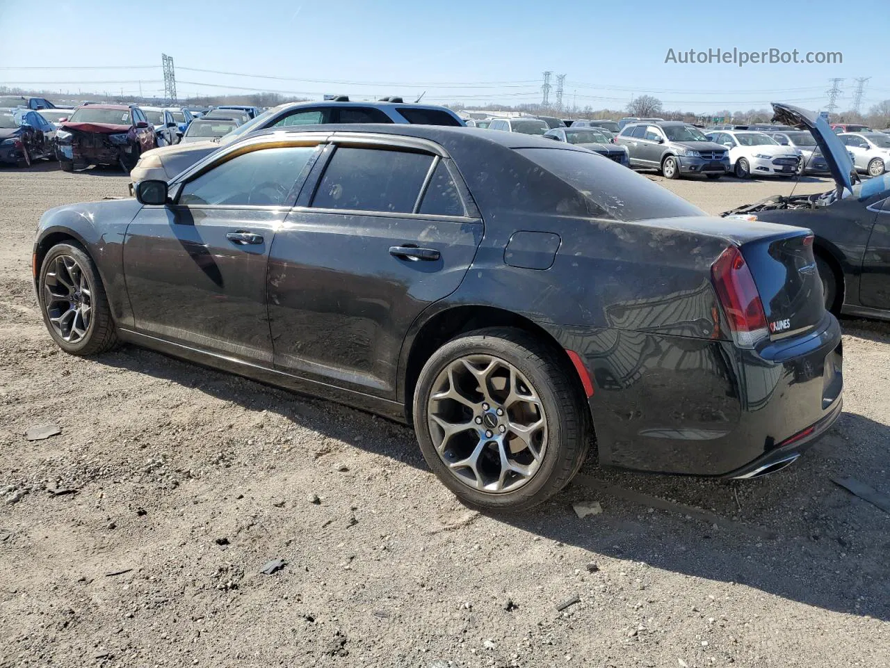 2016 Chrysler 300 S Черный vin: 2C3CCABG5GH298382