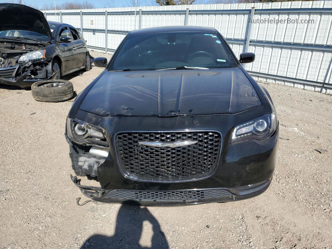 2016 Chrysler 300 S Черный vin: 2C3CCABG5GH298382