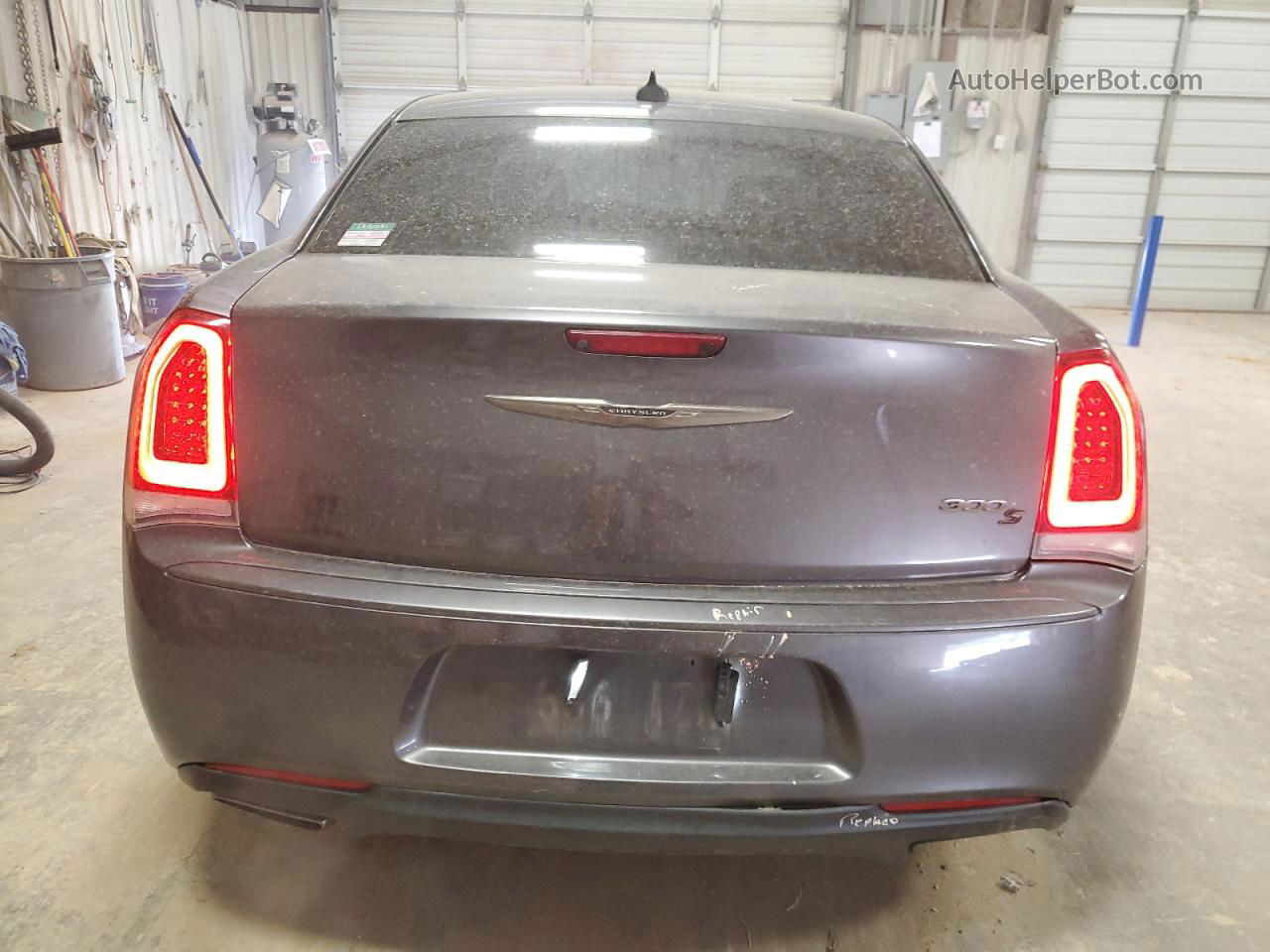 2016 Chrysler 300 S Gray vin: 2C3CCABG5GH324978