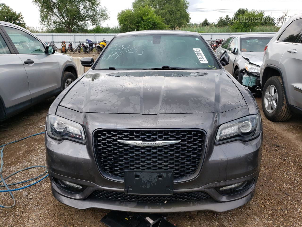 2017 Chrysler 300 S Серый vin: 2C3CCABG5HH603395