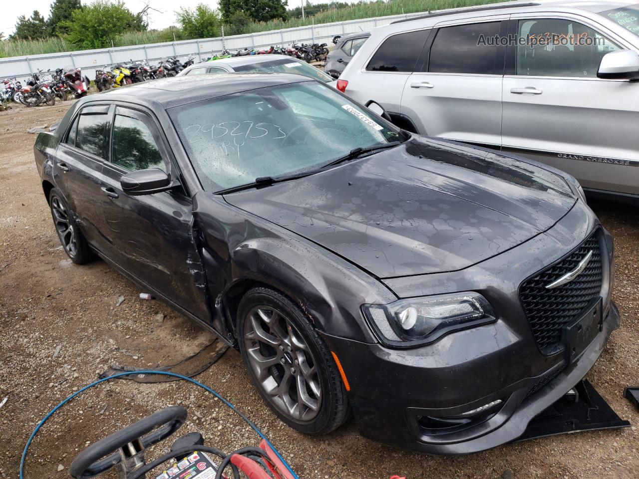 2017 Chrysler 300 S Серый vin: 2C3CCABG5HH603395