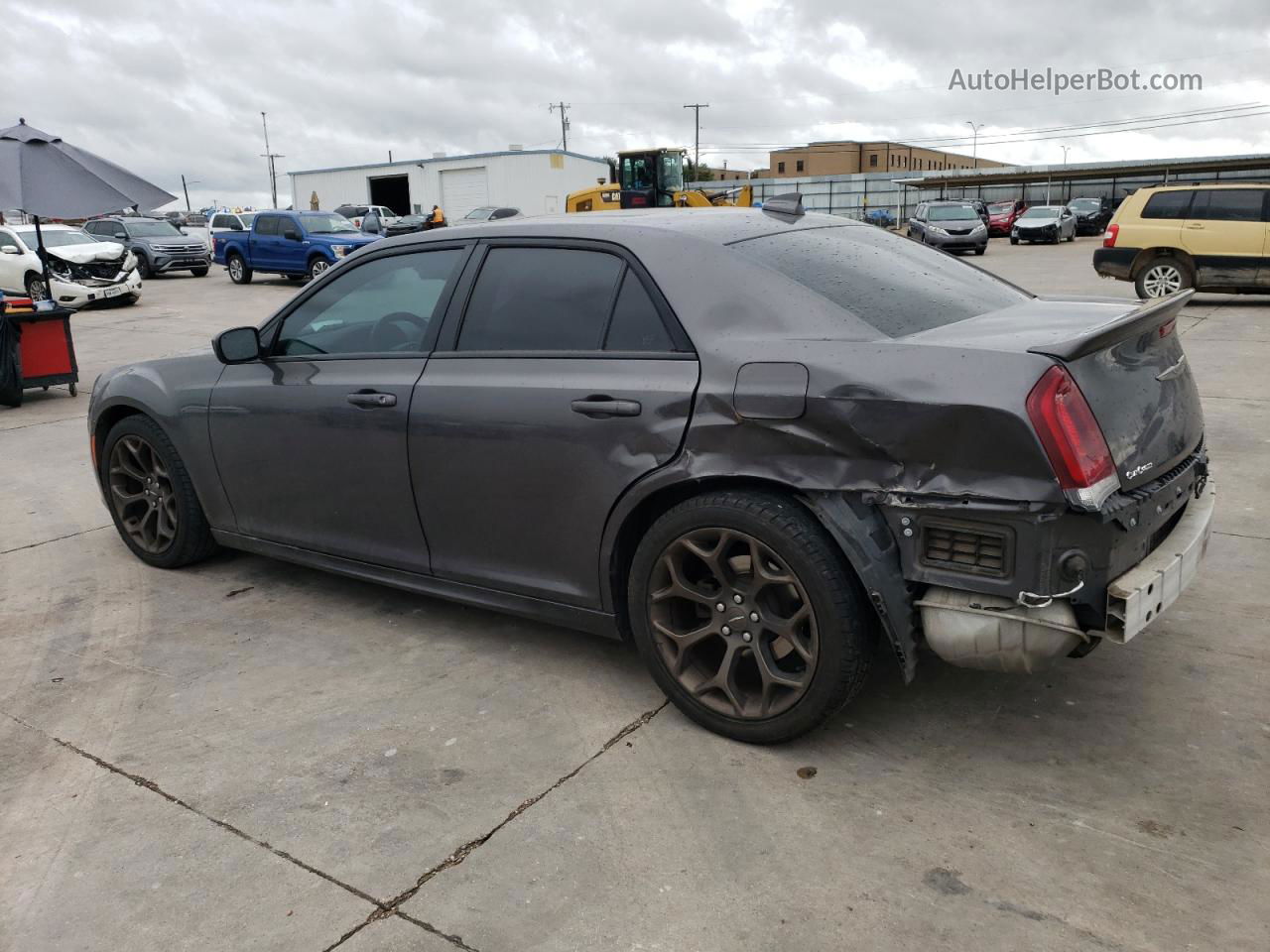 2017 Chrysler 300 S Серый vin: 2C3CCABG5HH661653