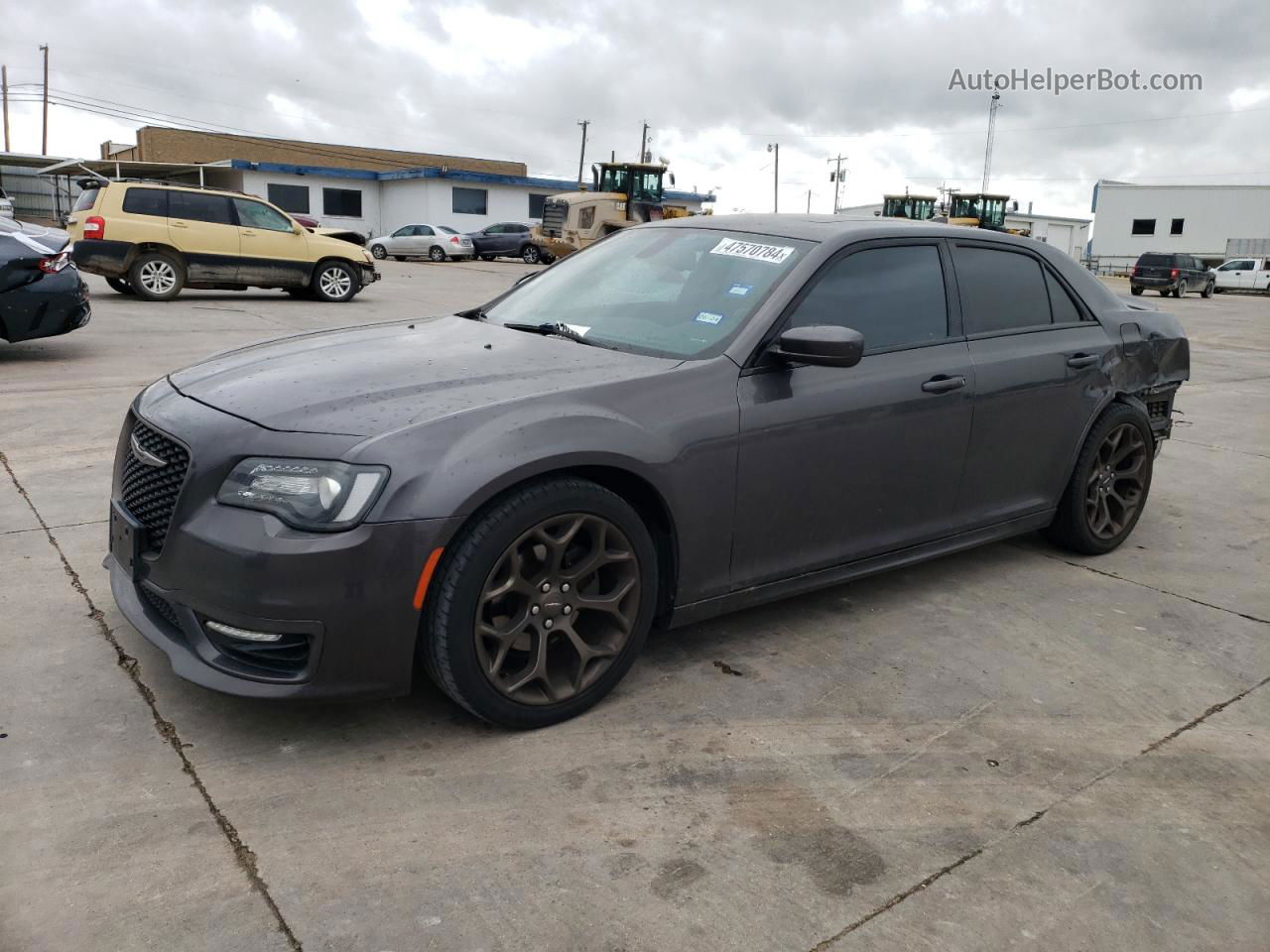 2017 Chrysler 300 S Серый vin: 2C3CCABG5HH661653