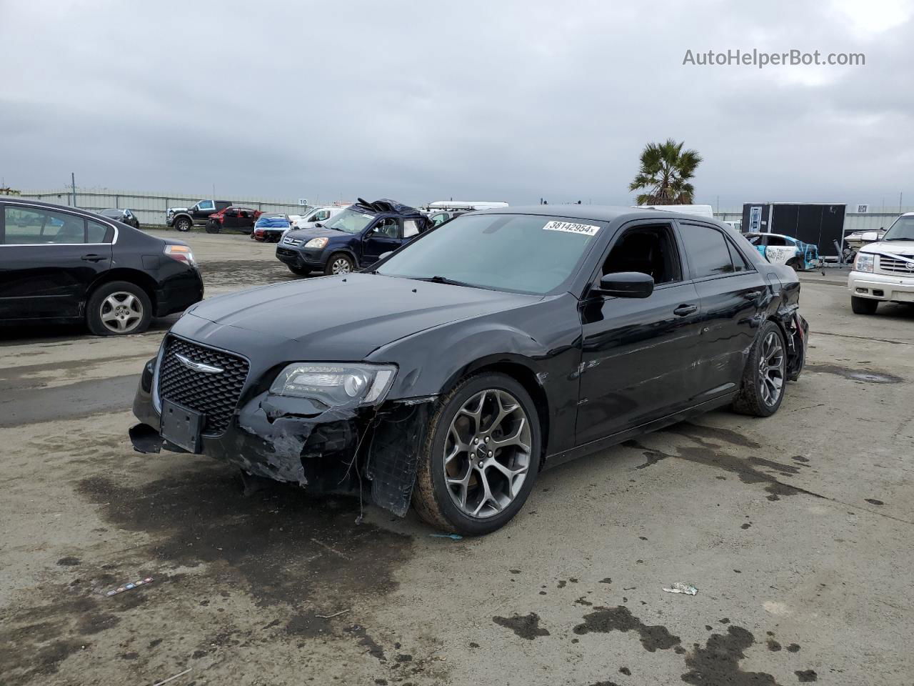 2017 Chrysler 300 S Black vin: 2C3CCABG5HH662950