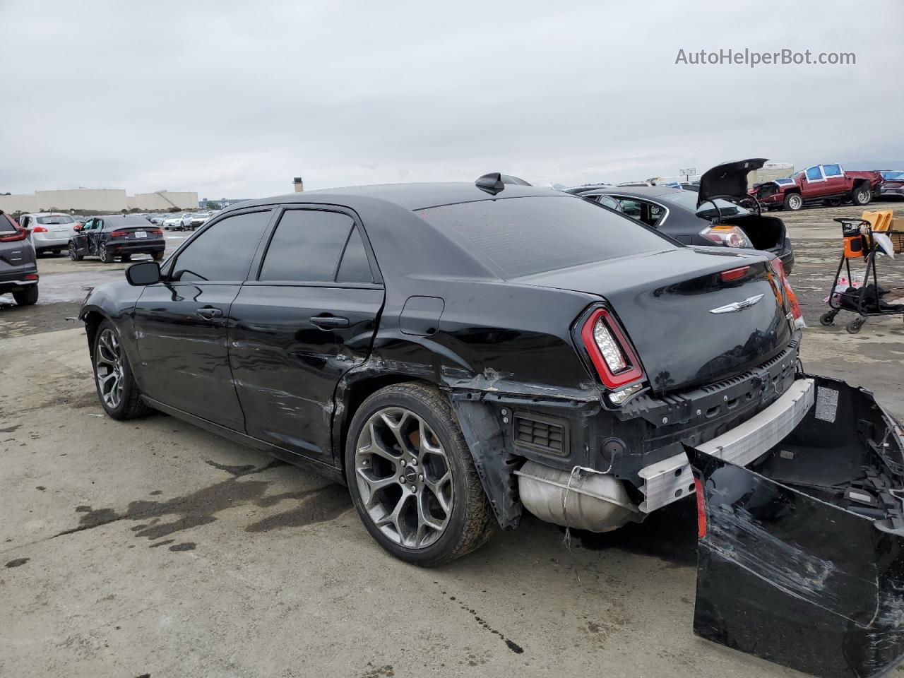 2017 Chrysler 300 S Black vin: 2C3CCABG5HH662950