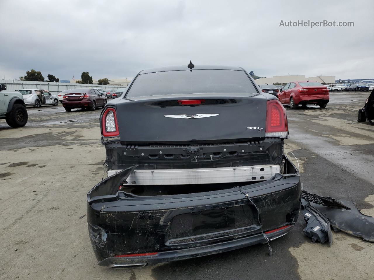 2017 Chrysler 300 S Black vin: 2C3CCABG5HH662950