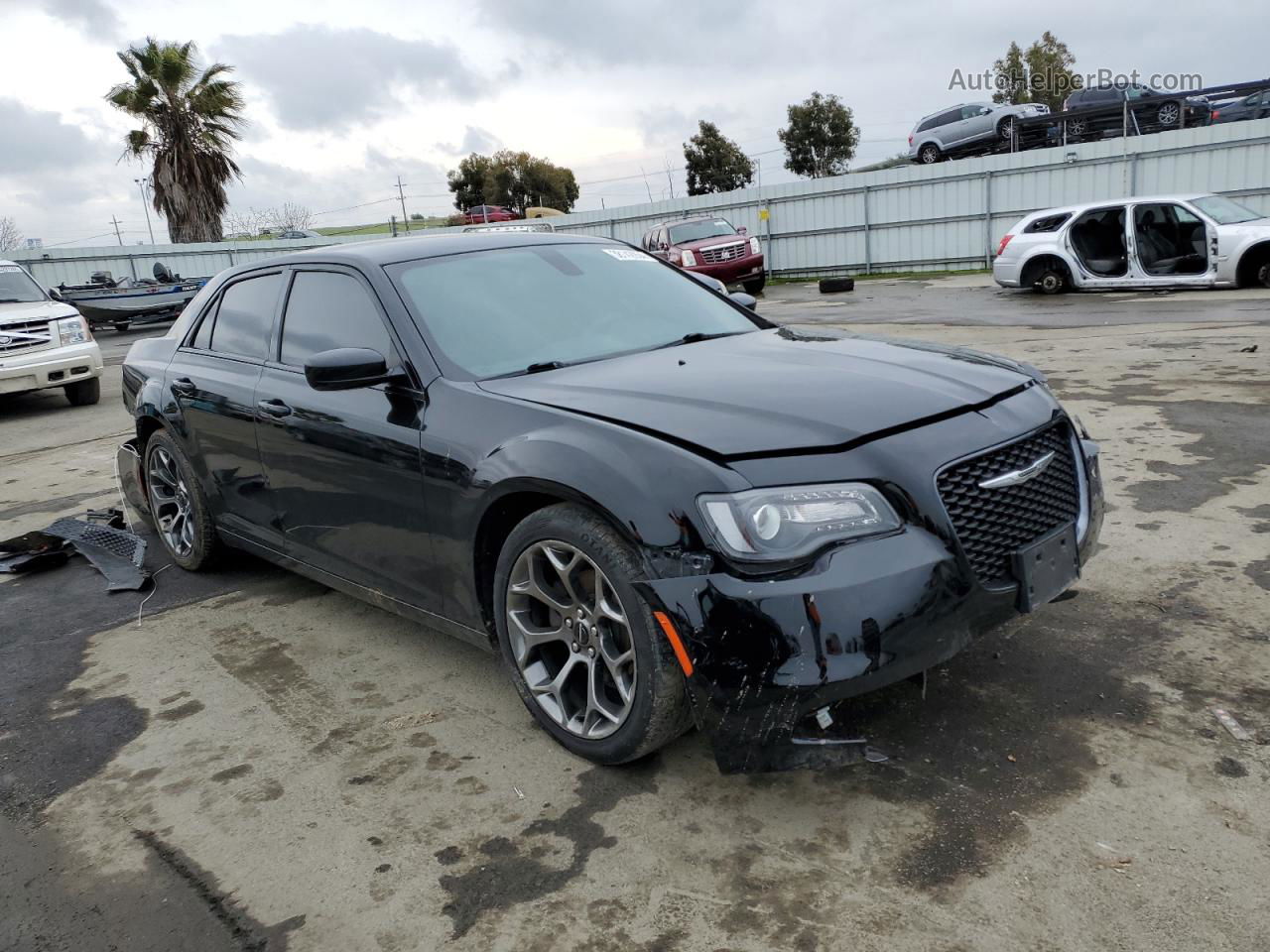 2017 Chrysler 300 S Black vin: 2C3CCABG5HH662950