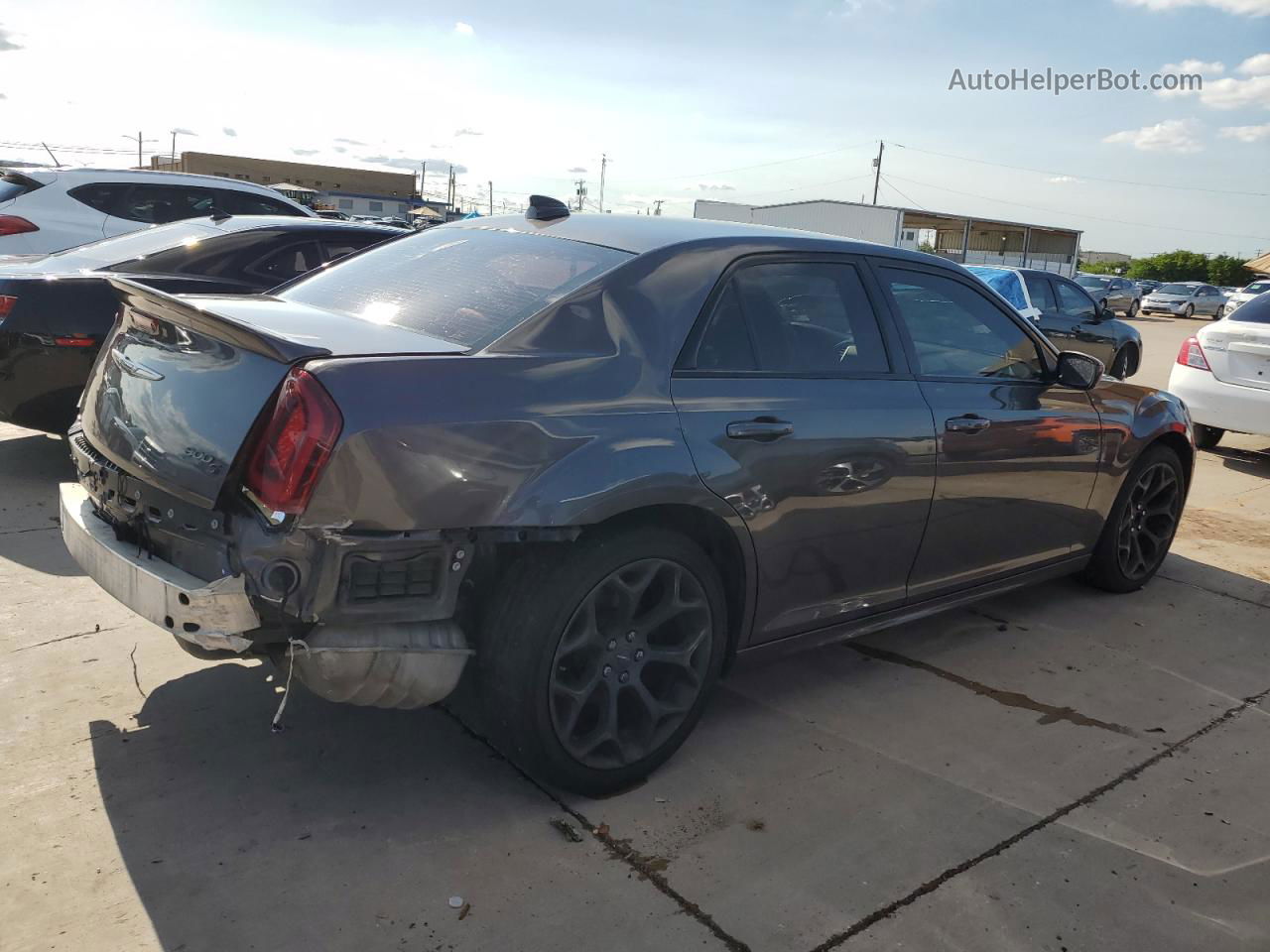 2017 Chrysler 300 S Gray vin: 2C3CCABG5HH668845