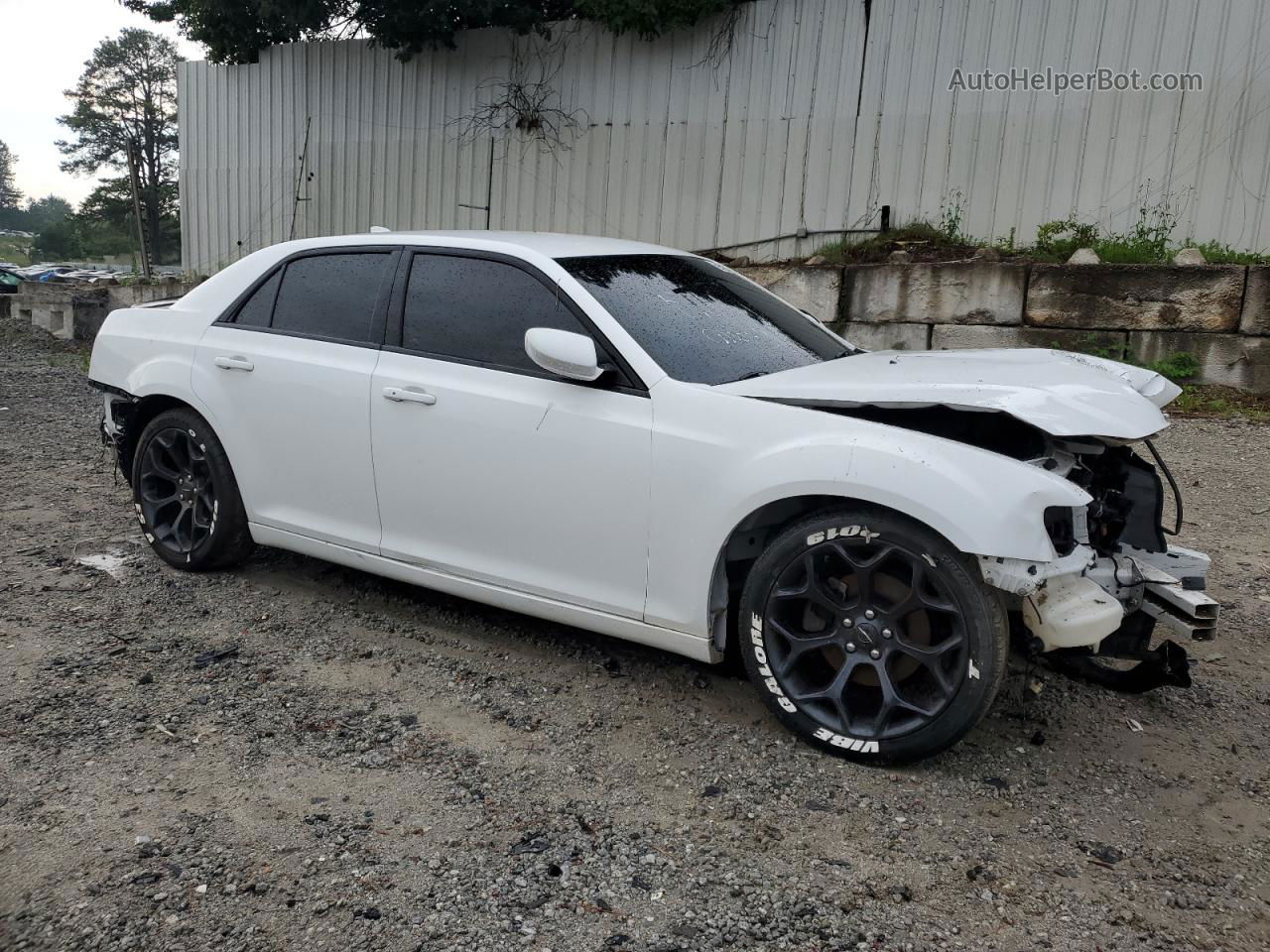 2019 Chrysler 300 S White vin: 2C3CCABG5KH515857