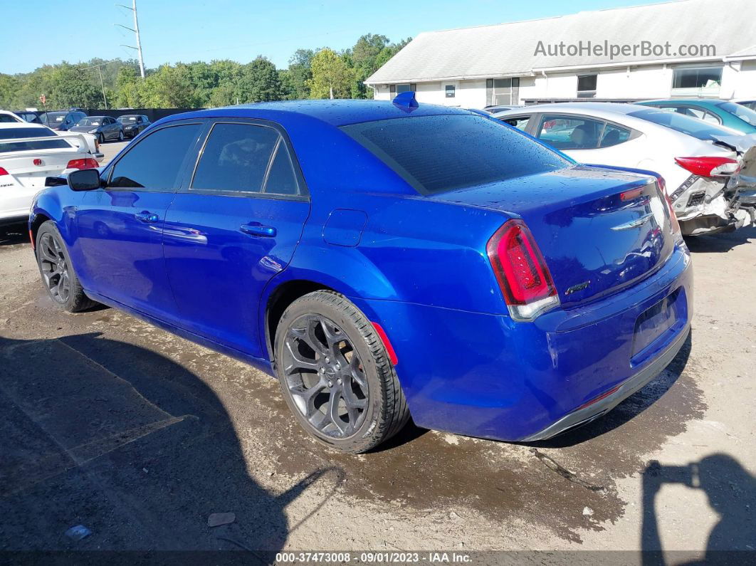 2019 Chrysler 300 300s Blue vin: 2C3CCABG5KH559597