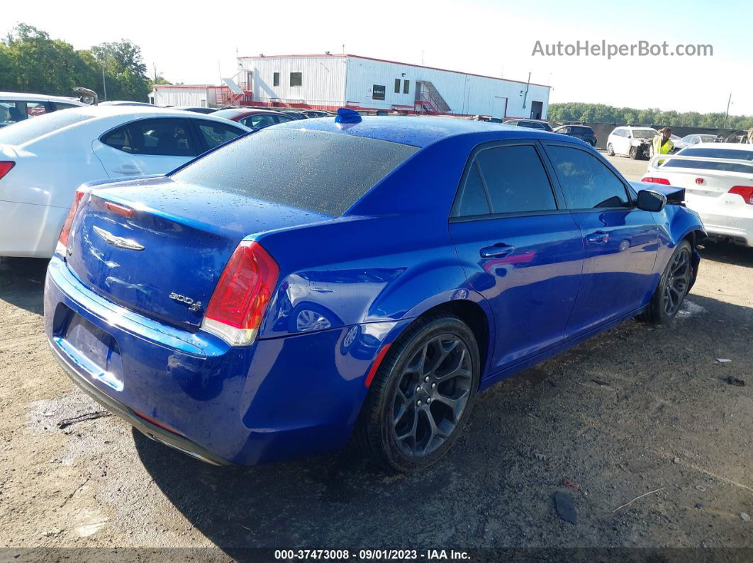 2019 Chrysler 300 300s Синий vin: 2C3CCABG5KH559597