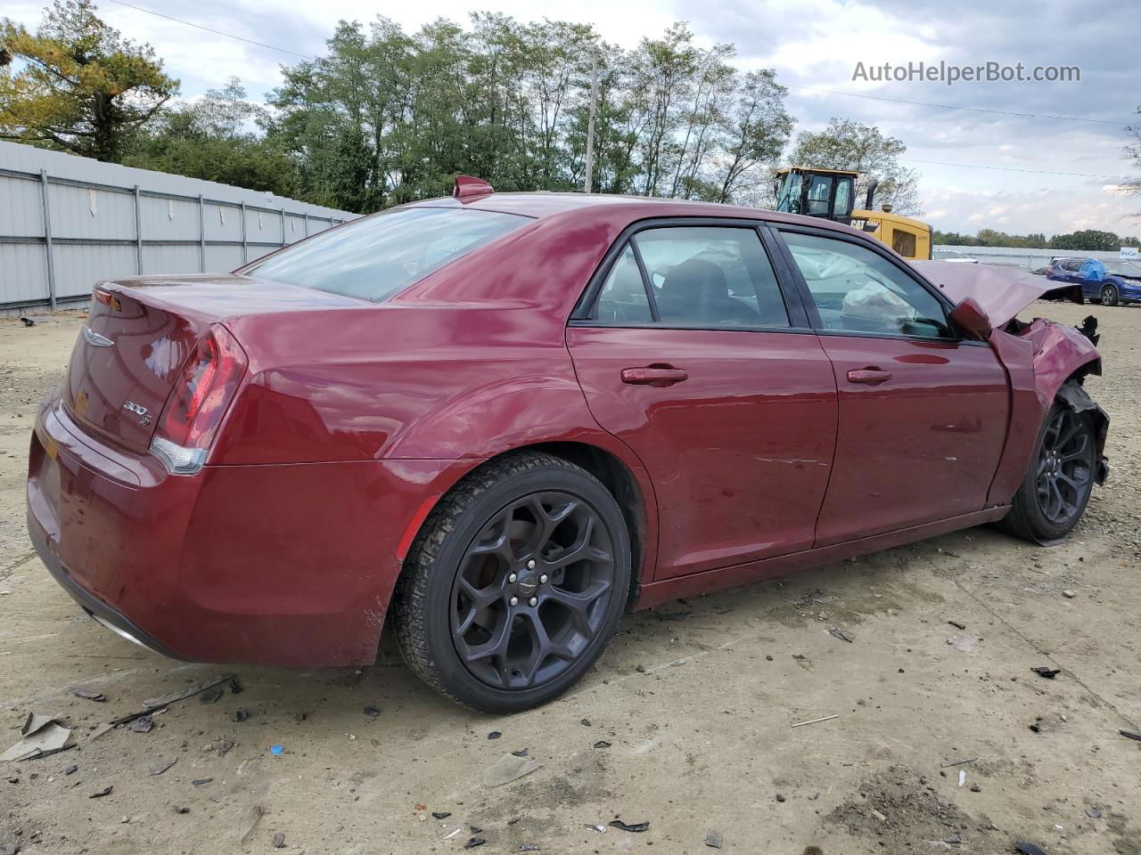 2019 Chrysler 300 S Burgundy vin: 2C3CCABG5KH686611