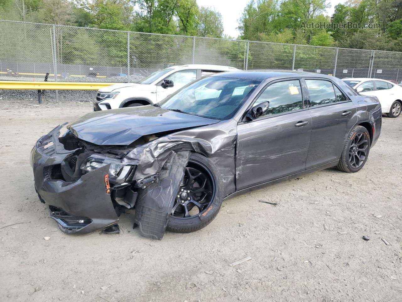 2019 Chrysler 300 S Gray vin: 2C3CCABG6KH655996