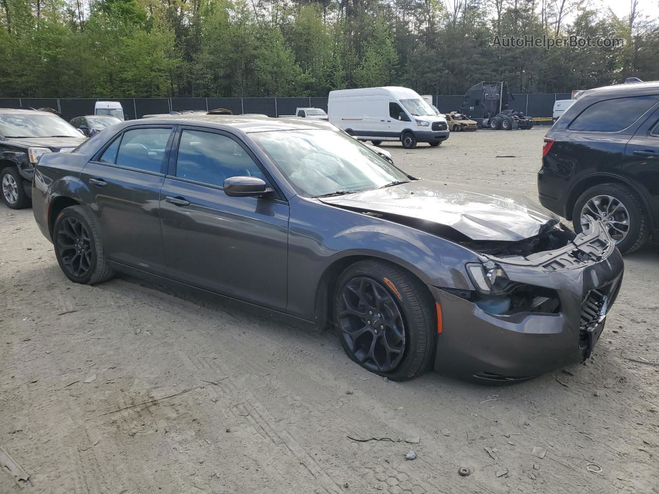 2019 Chrysler 300 S Gray vin: 2C3CCABG6KH655996