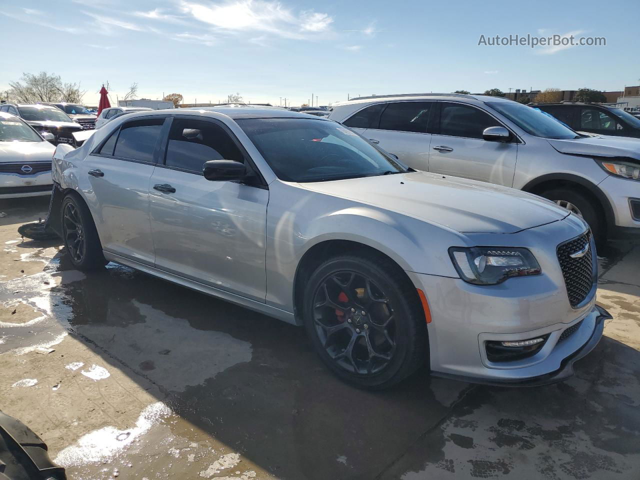 2019 Chrysler 300 S Silver vin: 2C3CCABG6KH686066