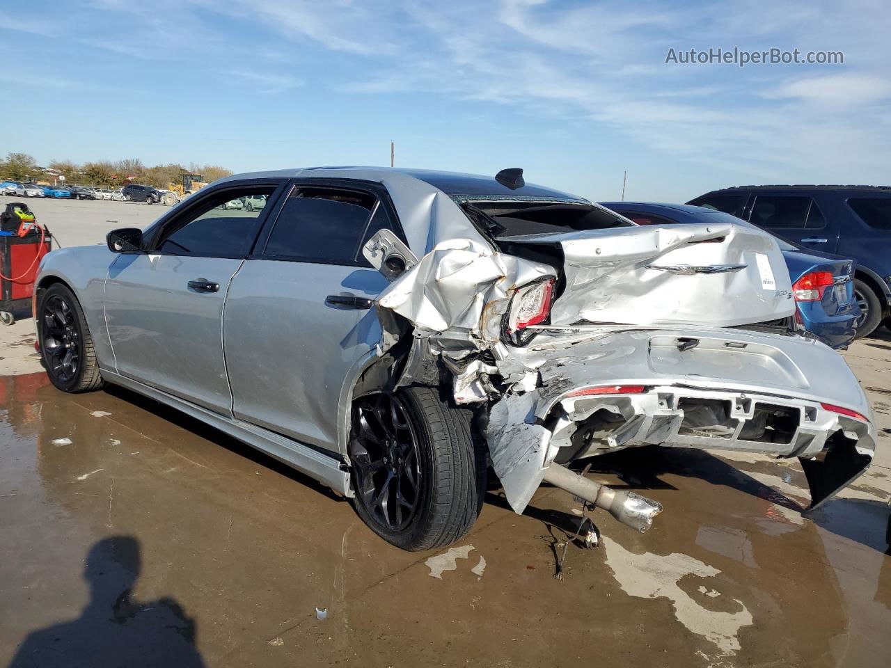 2019 Chrysler 300 S Silver vin: 2C3CCABG6KH686066