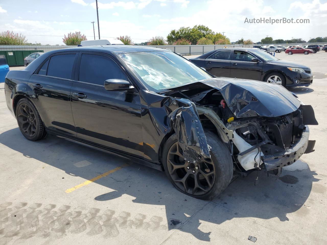 2016 Chrysler 300 S Black vin: 2C3CCABG7GH282510