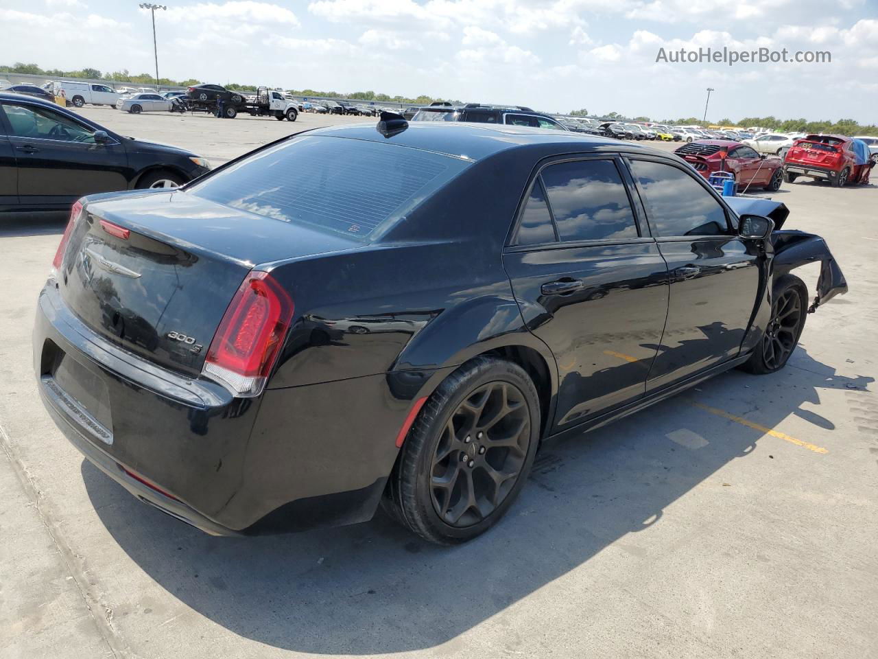 2016 Chrysler 300 S Black vin: 2C3CCABG7GH282510