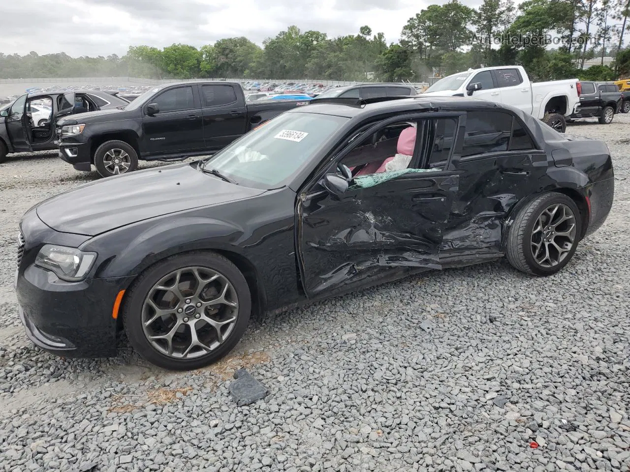 2016 Chrysler 300 S Black vin: 2C3CCABG7GH298528