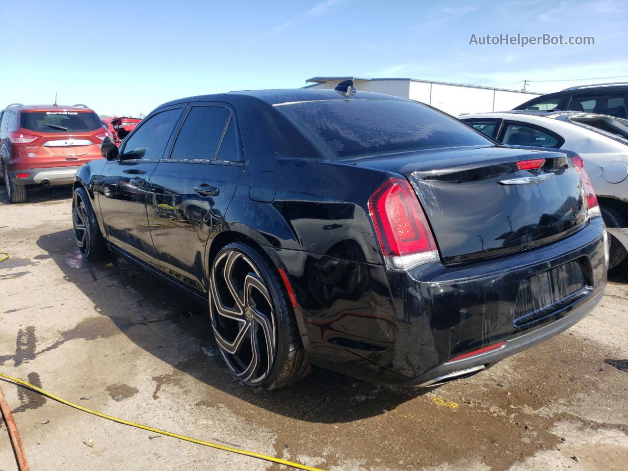 2016 Chrysler 300 S Black vin: 2C3CCABG7GH351101