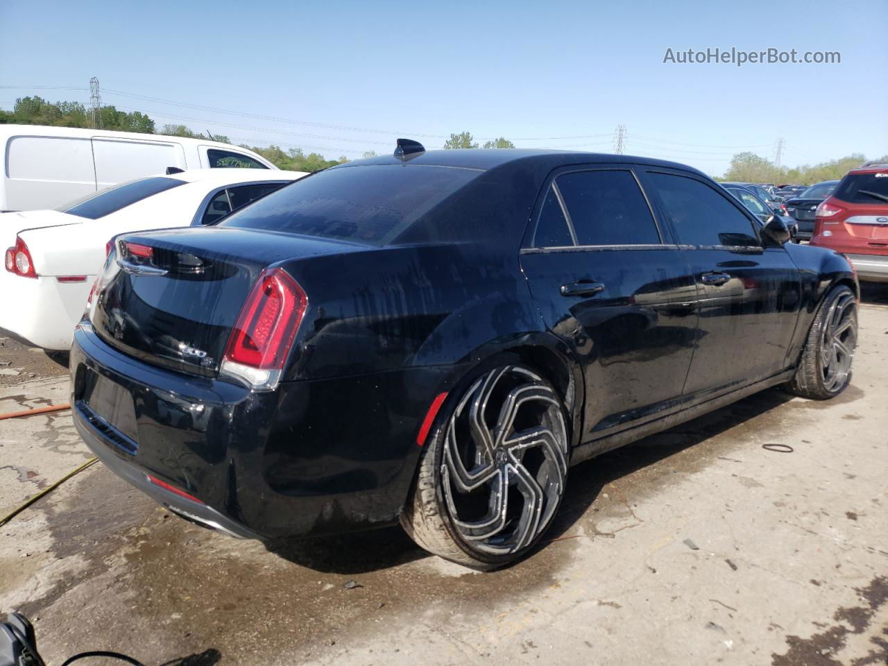 2016 Chrysler 300 S Black vin: 2C3CCABG7GH351101