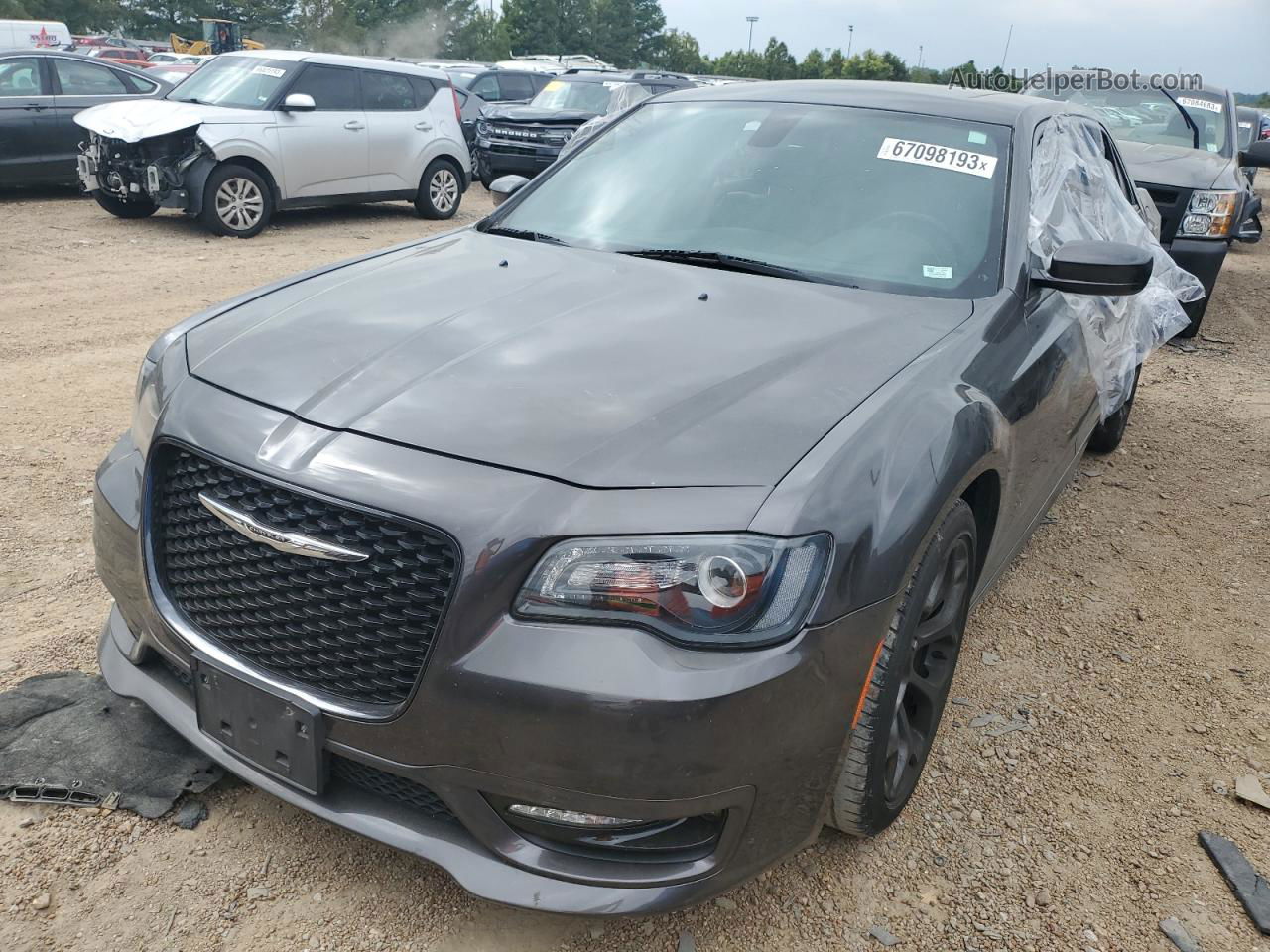 2017 Chrysler 300 S Gray vin: 2C3CCABG7HH508210