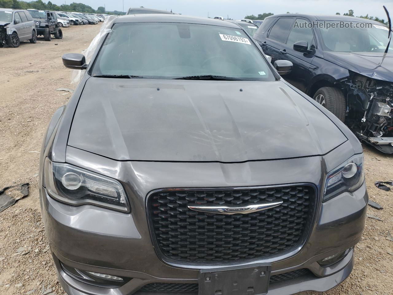 2017 Chrysler 300 S Серый vin: 2C3CCABG7HH508210