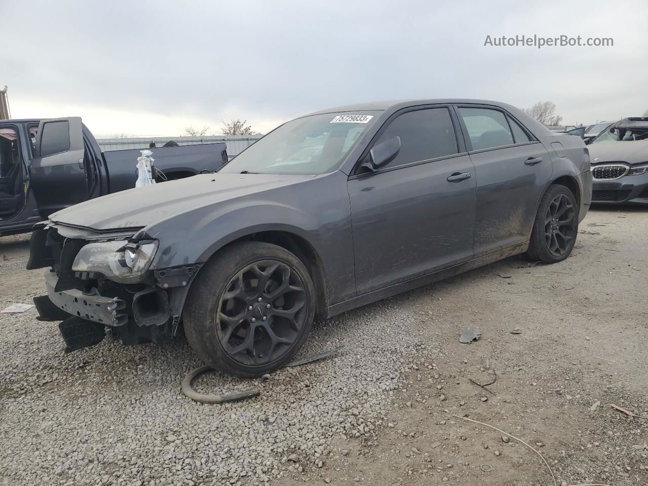 2019 Chrysler 300 S Charcoal vin: 2C3CCABG7KH654386