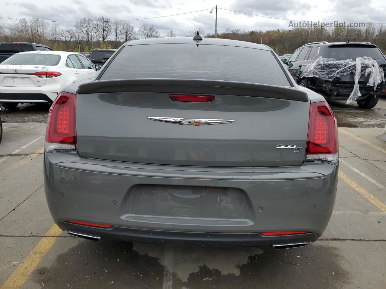 2017 Chrysler 300 S Gray vin: 2C3CCABG8HH541684