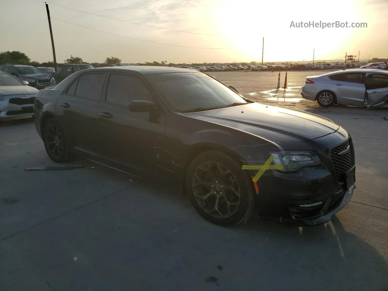 2017 Chrysler 300 S Black vin: 2C3CCABG8HH661498