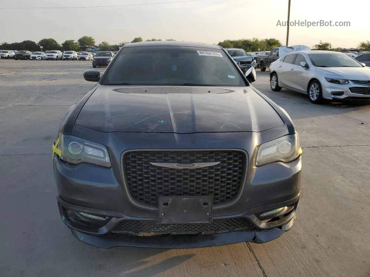 2017 Chrysler 300 S Черный vin: 2C3CCABG8HH661498