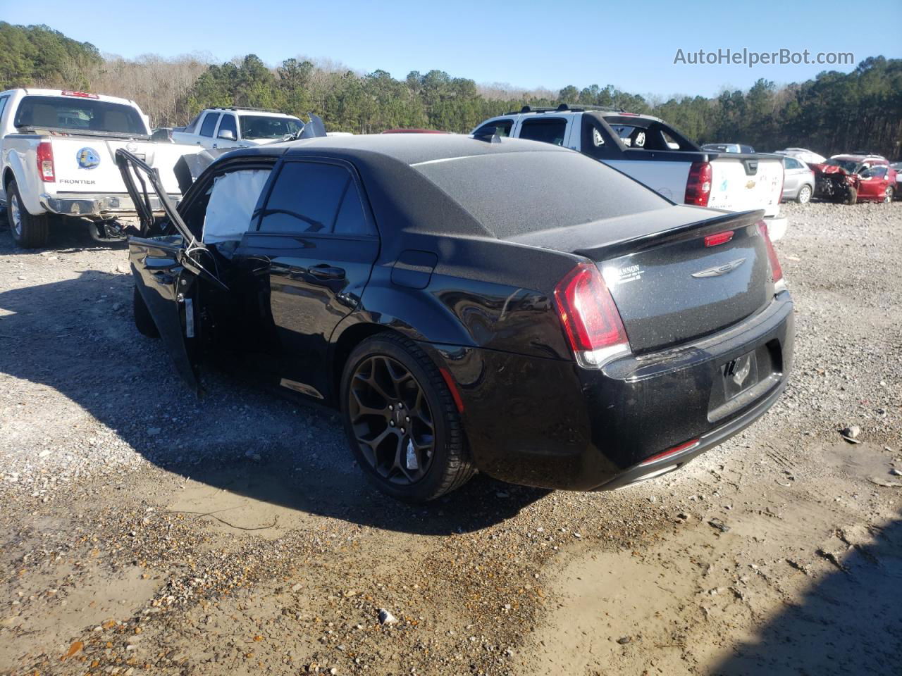 2017 Chrysler 300 S Черный vin: 2C3CCABG8HH668306