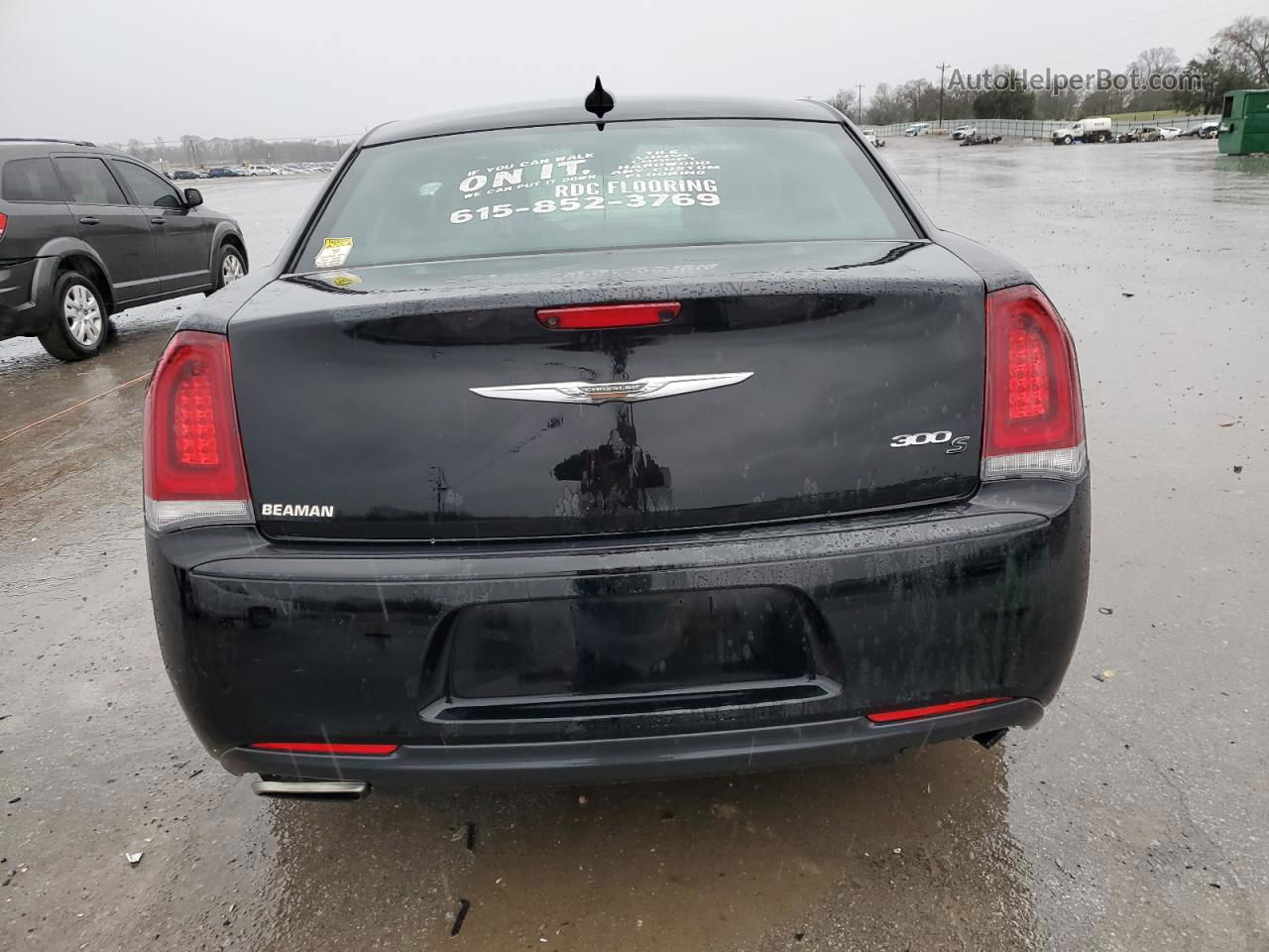 2016 Chrysler 300 S Black vin: 2C3CCABG9GH224026