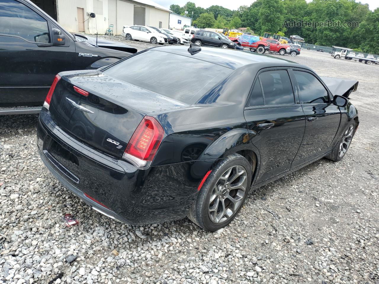 2016 Chrysler 300 S Black vin: 2C3CCABG9GH238377