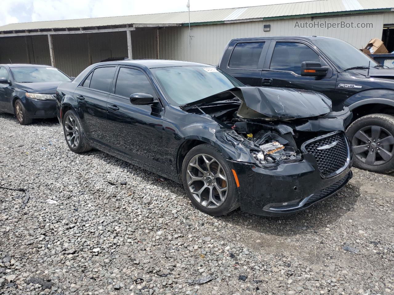 2016 Chrysler 300 S Black vin: 2C3CCABG9GH238377