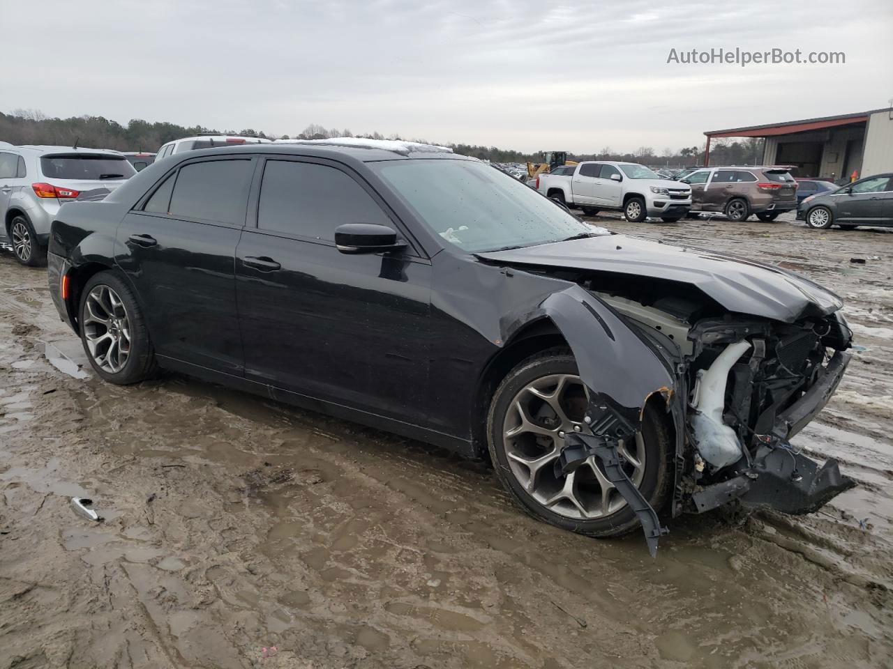 2016 Chrysler 300 S Black vin: 2C3CCABG9GH287322