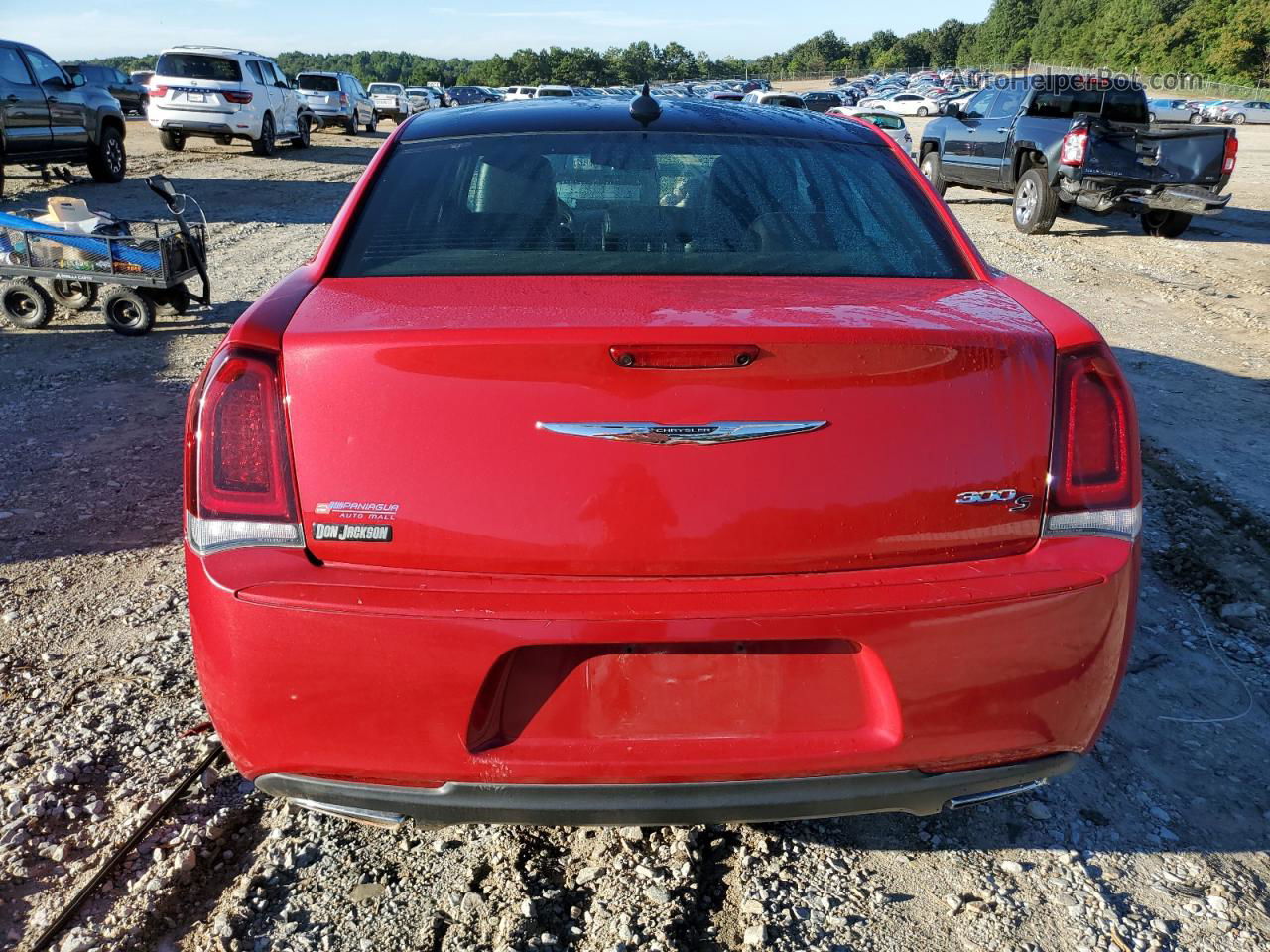 2016 Chrysler 300 S Red vin: 2C3CCABGXGH167738