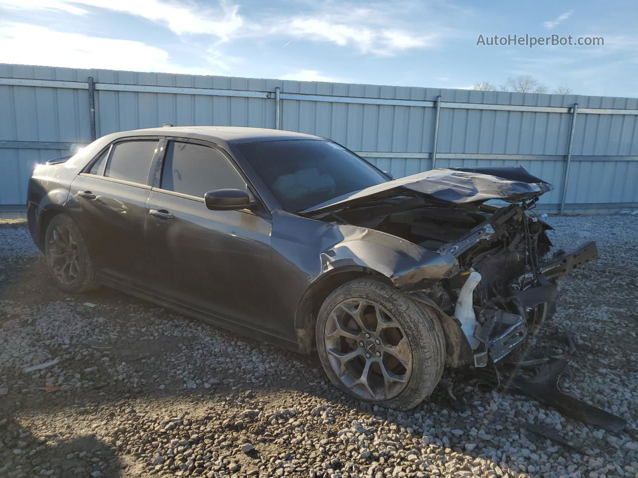 2017 Chrysler 300 S Gray vin: 2C3CCABGXHH610245