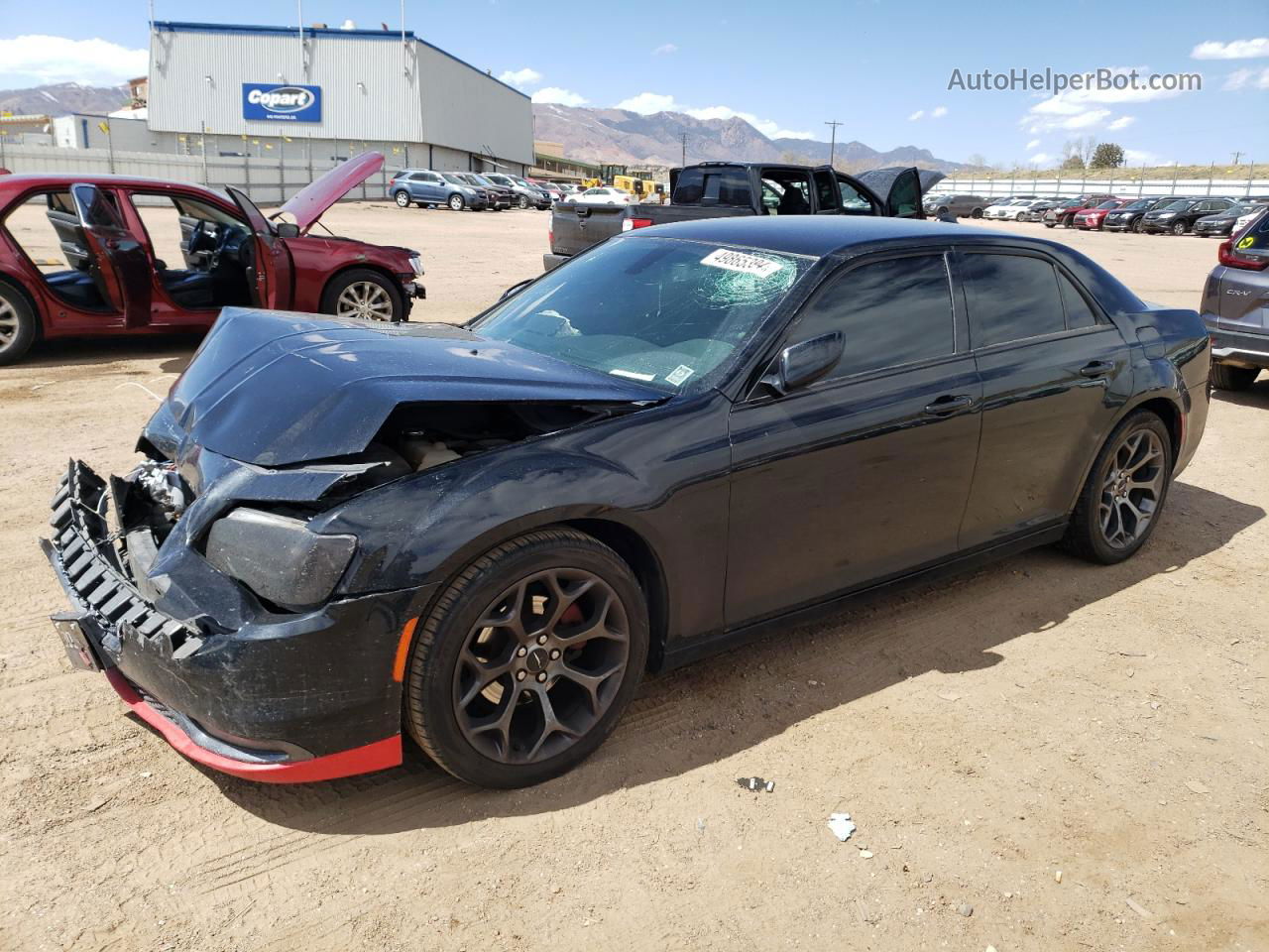 2017 Chrysler 300 S Black vin: 2C3CCABGXHH662846