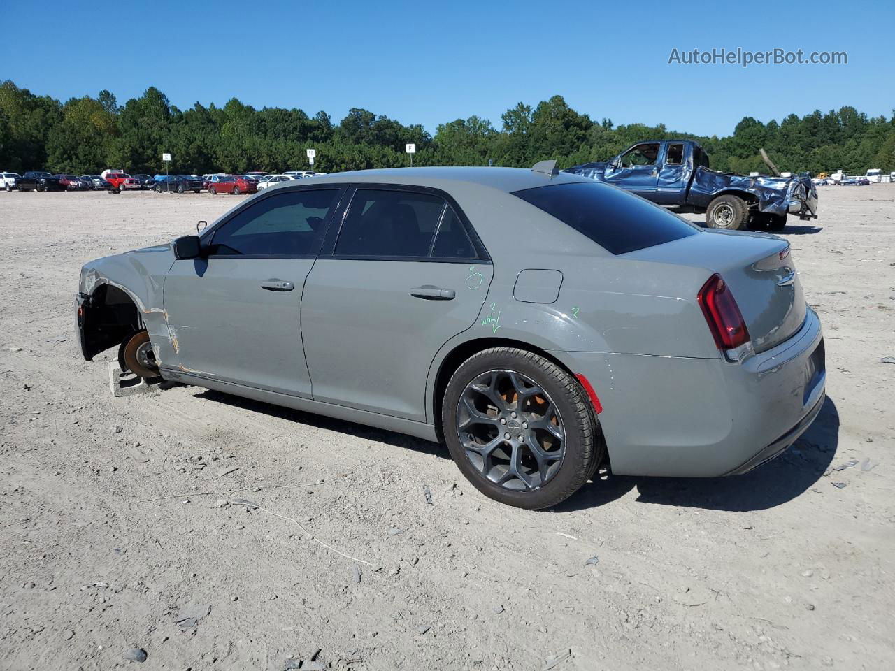 2019 Chrysler 300 S Gray vin: 2C3CCABGXKH515496