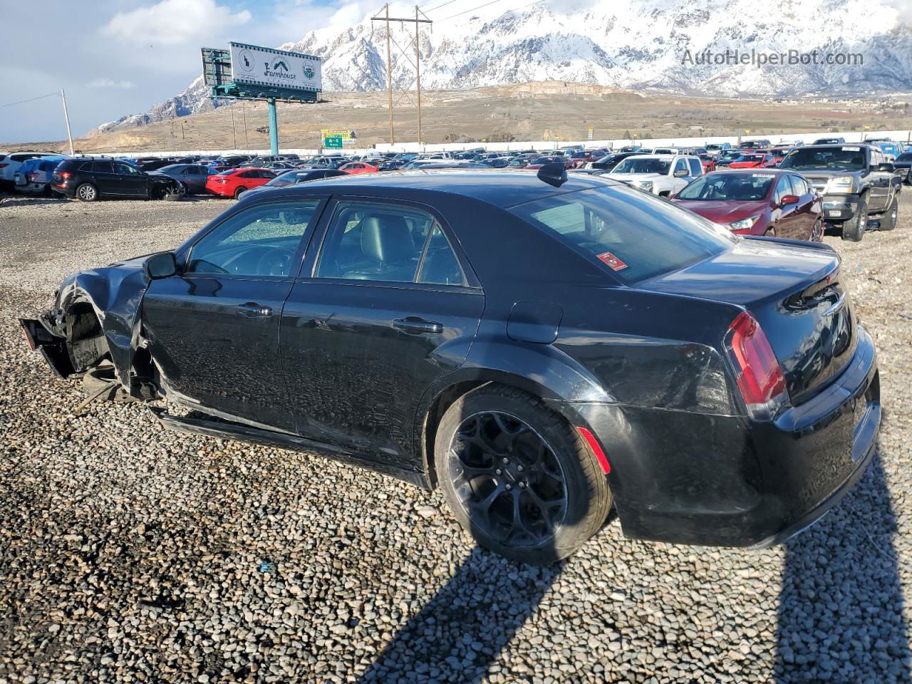 2019 Chrysler 300 S Black vin: 2C3CCABGXKH609474