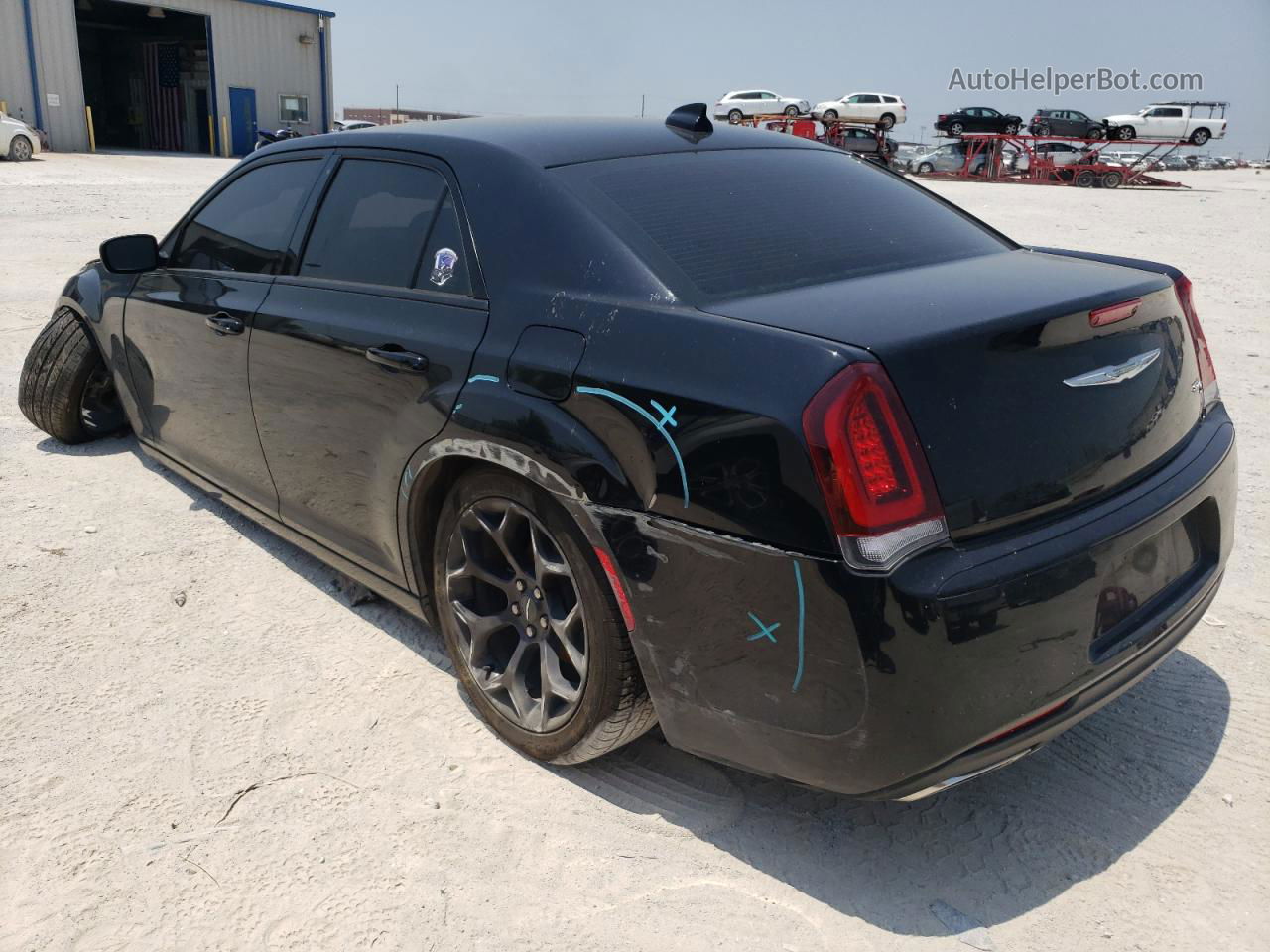 2019 Chrysler 300 S Black vin: 2C3CCABGXKH609510