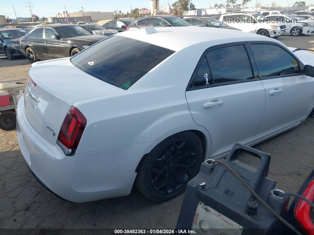 2019 Chrysler 300 300s White vin: 2C3CCABGXKH659162